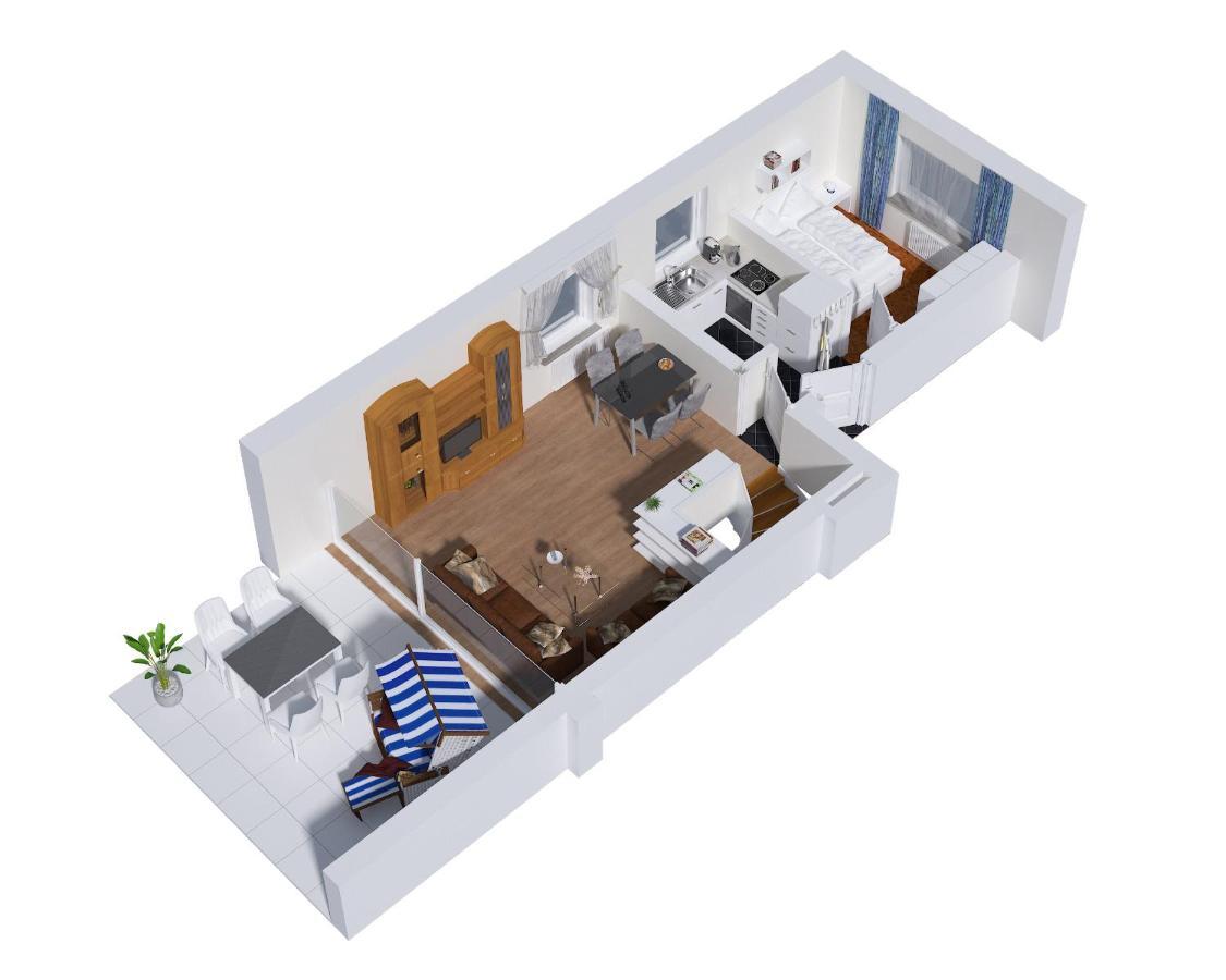Apartmán Risgap Wenningstedt-Braderup Exteriér fotografie